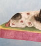 Painting of a ceramic dog - Image 3