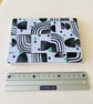 A6 Mixed Media Sketchbook with Unique, Hand-printed Covers and Coptic Binding. - Image 4