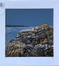 'Sea Pink' original hand-pulled screen print - Image 2