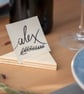 Triangle Card Holder and Earring Display Made From Plywood - Image 8
