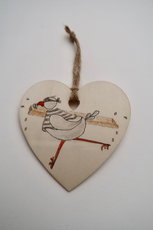 Shouldering his Chip, The Chip Thief Hanging Decoration 