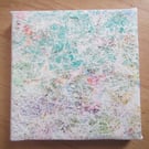 Acrylic painting 4 x 4 inches original artwork
