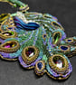 Peacock Bead Embroidery - Image 6