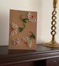 Quilled White Daisies and Butterfly - Image 1