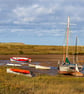 Coastal Photography Greetings Card - Burnham Overy Staithe - Blank Card
