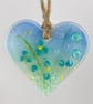 Card ‘With Love’ with Detachable Glass Meadow Heart - Image 4