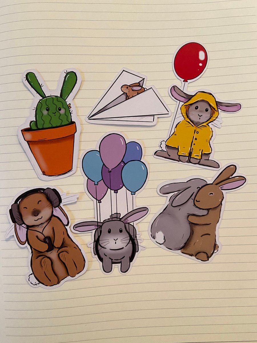 Willow grove ‘favorites’ bunny stickers
