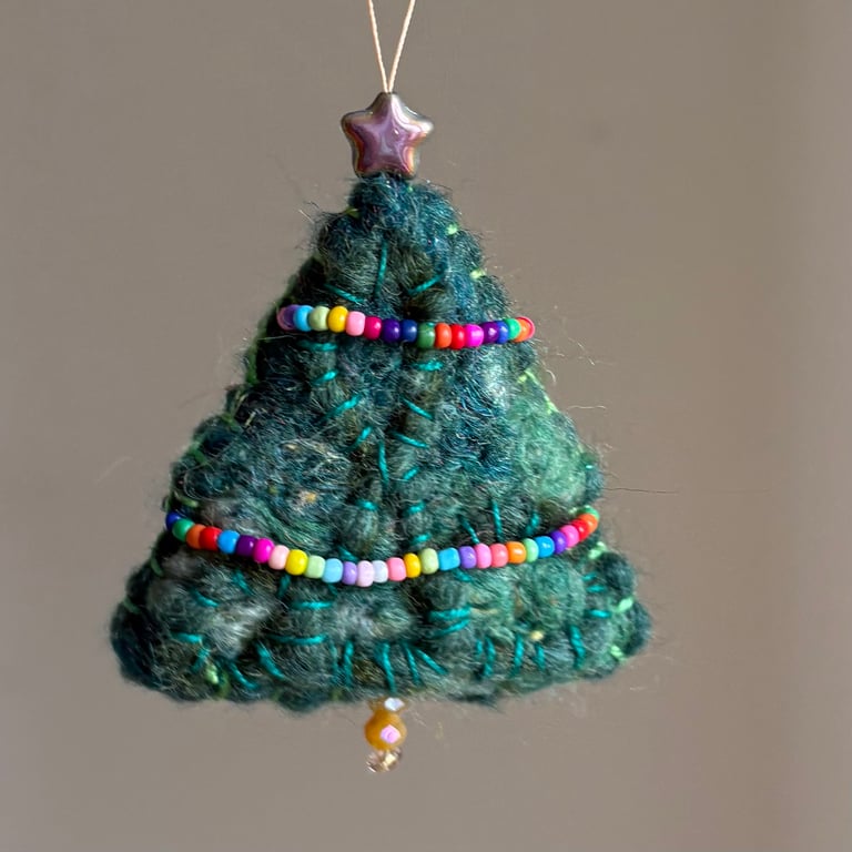 Felted Christmas Tree