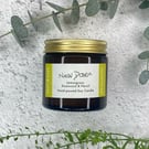 New Dawn Soy Wax Aromatherapy Candle, with essential oils.