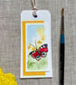 Pair of Hand painted butterfly gift tags, summer gift tags. - Image 4