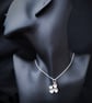 Beautiful silver minimalistic pendant - Image 1