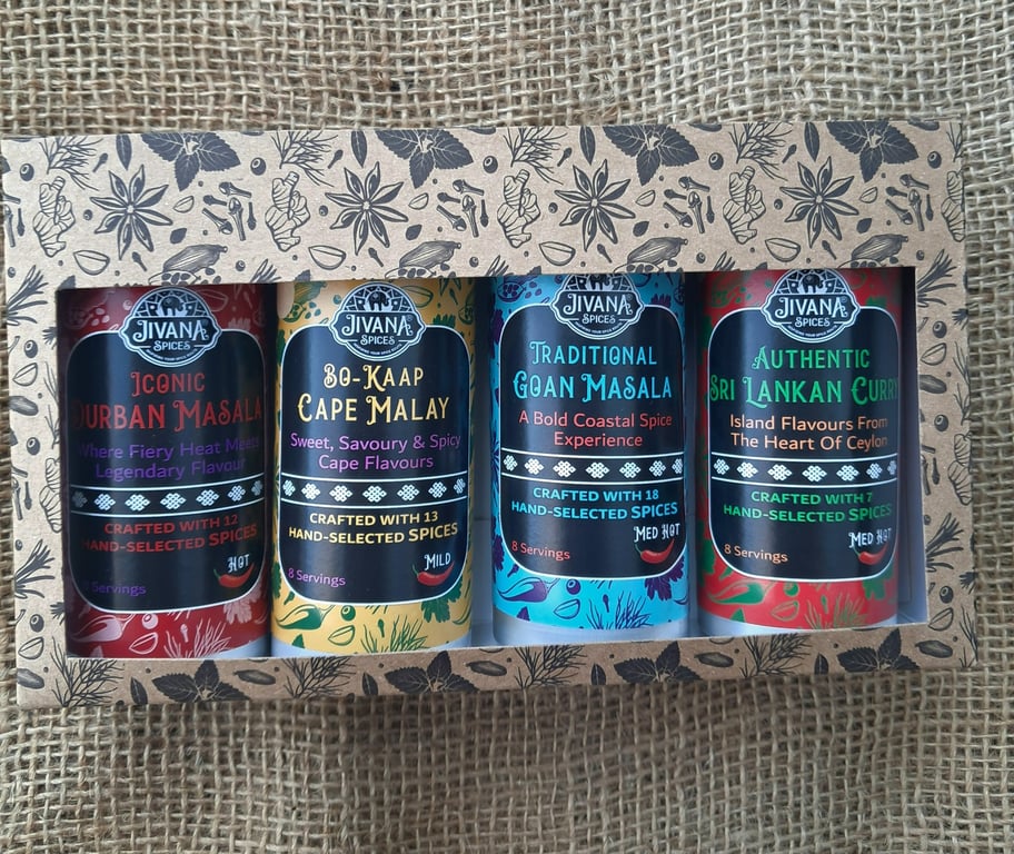 Spice Gift Box, Gourmet Spice Set in Tins, Cooking Gift for Foodie, Housewarming