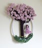  Cherry Blossom macrame, girl on a swing macrame, macrame tree - Image 4