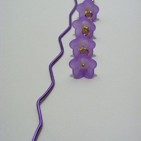 Lilac Flower Bookmark