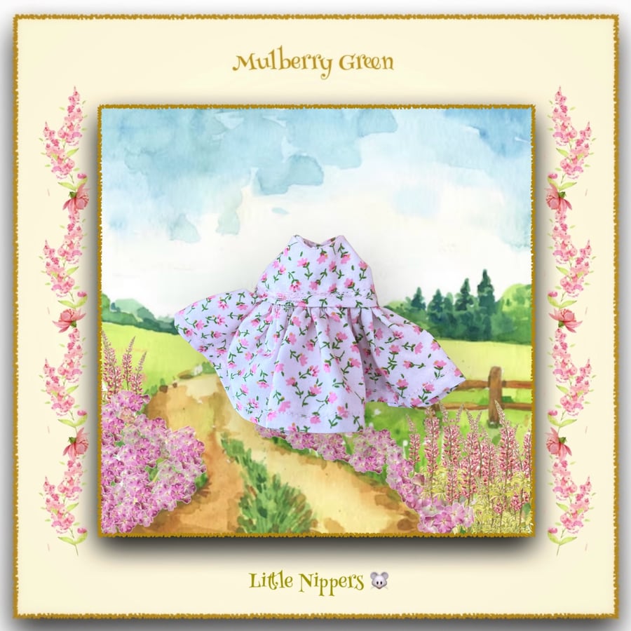 Little Nippers Pink Sprig Dress 