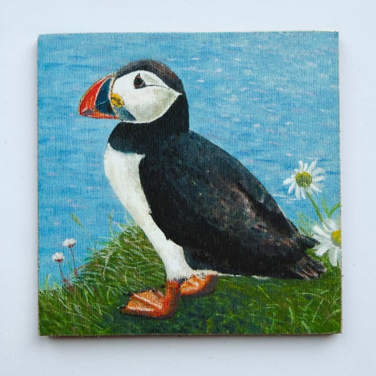 Puffin Magnet, Claire Kirkpatrick 