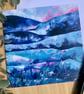 Tranquility Greetings Card - Landscape Painting - Image 1