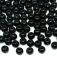 Black Round Opaque Acrylic Ball Beads, 6mm - 30mm, for Jewellery Making