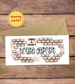 House Deposit Personalised Money Wallet Card - cash gift envelope - Image 1