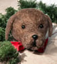 Needle felted dog bauble - chocolate Labrador - Image 3