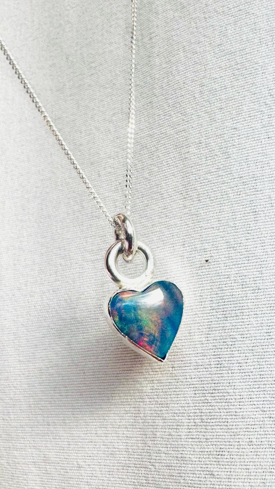 Aurora Heart Pendant