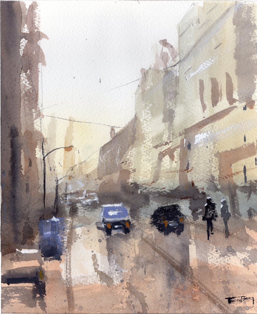 European Street Scene