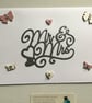 Wedding card  'Mr & Mrs' card. Ref 199.  - Image 4