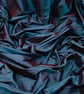 Teal Two Tone Supreme Taffeta Fabric 58'' PRICE PER METER