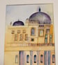 Original Watercolour painting of Bath   - Image 9