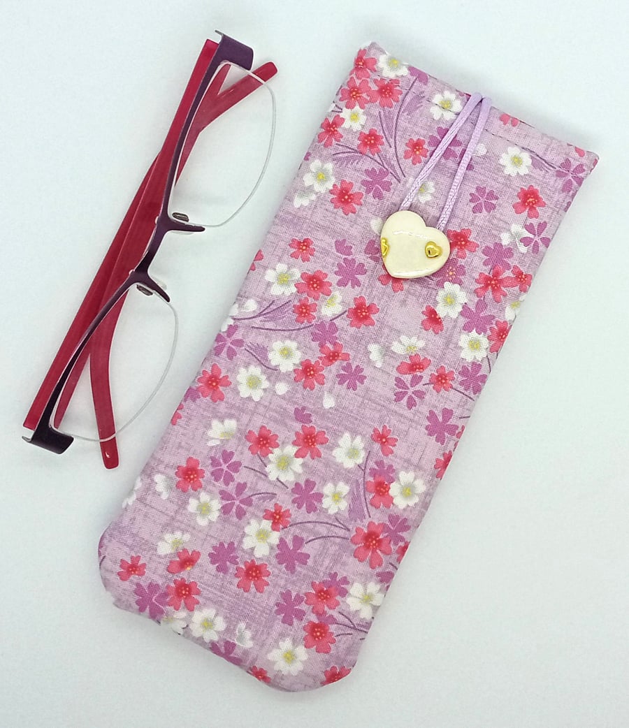 Lilac blossom Glasses or Sunglasses Case 664CF