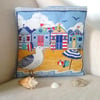 Seaside Cushion, Seagull cushion, Seaside Theme cushion, Head hut cushion