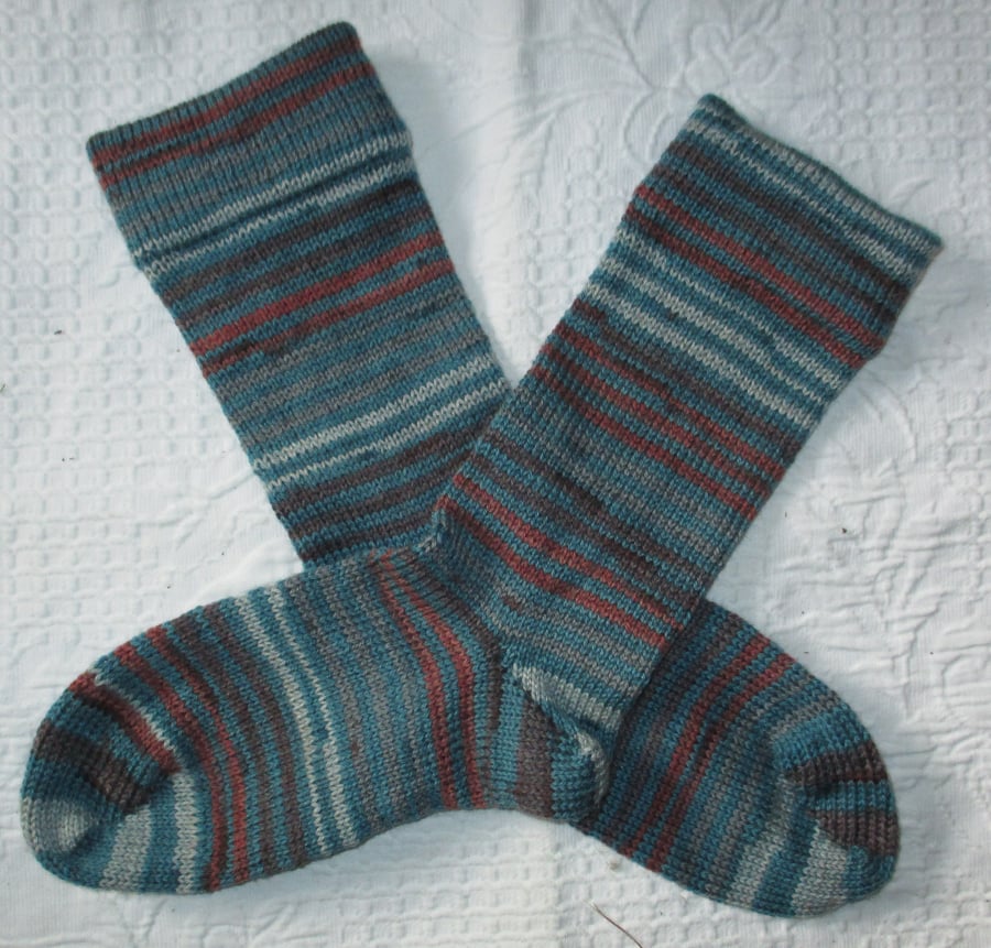 Handmade Alpaca Socks SIZE: 4-6 UK, 6-8 US, 36-38 EURO