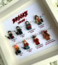 Stranger Things Customised 8 Figure Minifigure Frame - Image 3