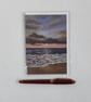 Incoming Tide, Sunrise Seascape Card Printed from an Original Artwork - Image 2