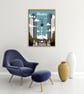Mexico travel print, Mexico retro city print, Mexico travel poster, gift - Image 6