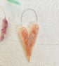 Ceramic hanging heart - Image 3