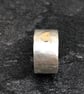 Chunky Gold Heart Ring, chunk Ace of Hearts Ring, gold heart ring, heart ring,  - Image 6