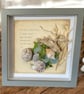 Seaside Curiosities Shadow Box. Coastal Wall Art with Sea Glass and Shells - Image 5