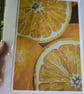 Oranges Fine Art Print, Vibrant Contemporary Fruit Still Life, A4 Mounted Art  - Image 7