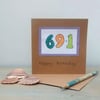 70th Birthday Card