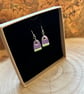 Handmade Earrings, Eco Friendly Gifts with Histories, Sterling Silver. - Image 1