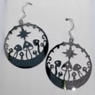 Stainless steel and sterling silver earrings - multiple options