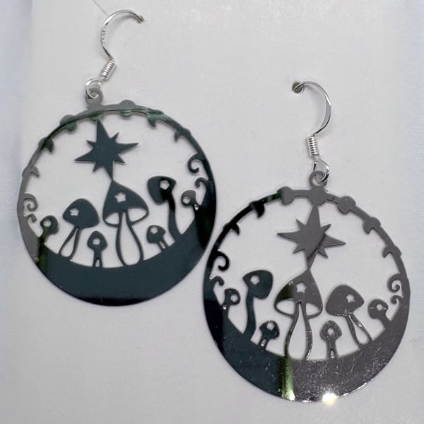 Stainless steel and sterling silver earrings - multiple options
