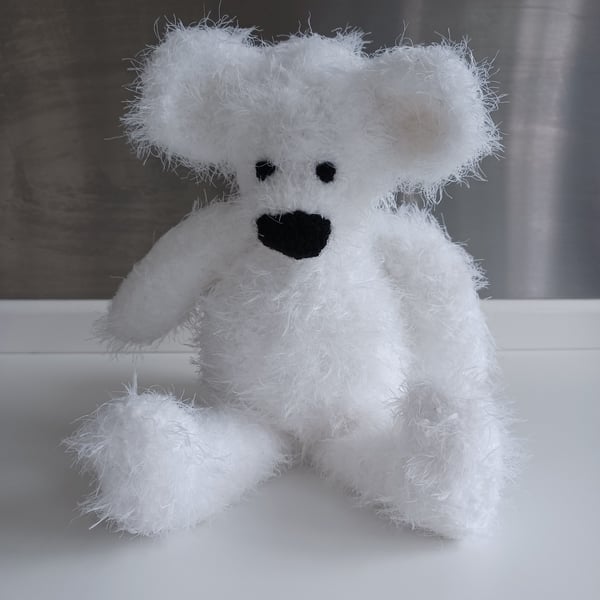Handmade Soft White Teddy