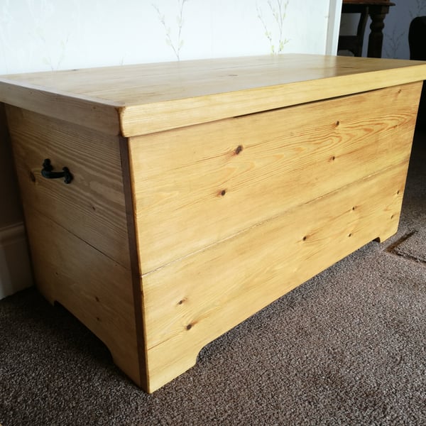 Blanket Box Storage Box Handmade Solid Wood