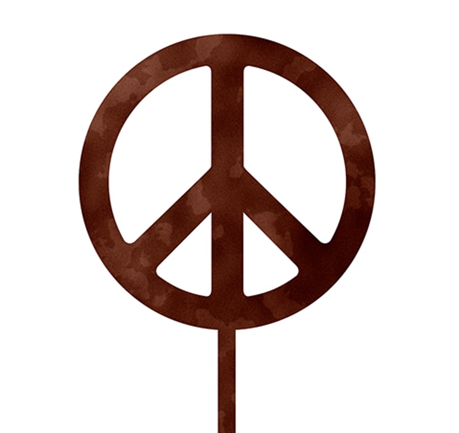 'Rustic peace'  plant support, 110cm approx.