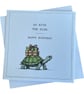 Funny Tortoise Birthday Card. Handmade Humorous Birthday Card. Quirky Card. - Image 5