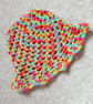 CROCHET PATTERN PDF Clown Ombre Bucket Hat - Image 3