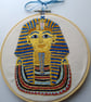 Tutankhamun Hoop Art Embroidery - King Tut - Image 5