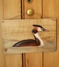 Great crested grebe wall hanging - Image 3
